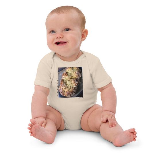 yeast plait! Baby bodysuit, organic cotton